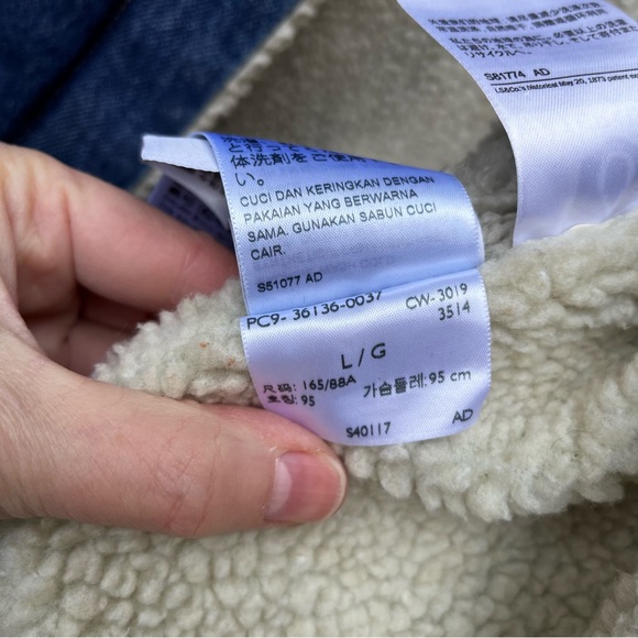 Levi’s Women’s Original Sherpa Trucker Jacket #36136-0037 Sz M - Picture 11 of 17